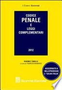 Codice penale e leggi complementari