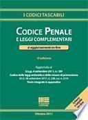 Codice penale e leggi complementari