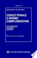 Codice penale e norme complementari
