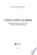 Codici latini calabresi