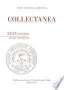 Collectanea 52-53 (2019-2020)