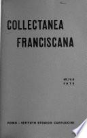 Collectanea Franciscana