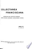 Collectanea Franciscana