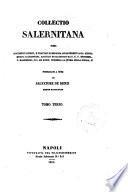 Collectio salernitana, ossia Documenti inediti e trattati di medicina appartenenti alla Scuola medica salernitana