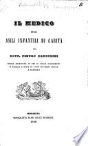 Collection of pamphlets concerning orphanages and institutional and philantropic services for orphans and foundlings in Italy