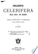 Collezione celerifera delle leggi, decreti, istruzioni e circolari
