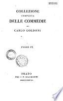 Collezione completa delle Comedie di Carlo Goldoni