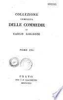 Collezione completa delle Comedie di Carlo Goldoni