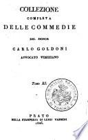 Collezione completa delle commedie del signor Carlo Goldoni avvocato veneziano. Tomo 1. (-32.)