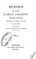 Collezione completa delle commedie del signor Carlo Goldoni avvocato veneziano. Tomo 1. [-42.]