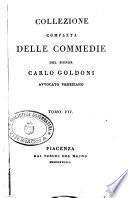 Collezione completa delle commedie del signor Carlo Goldoni avvocato veneziano. Tomo 1. [-42.]