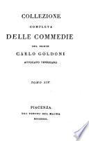 Collezione completa delle commedie del signor Carlo Goldoni avvocato veneziano. Tomo 1. [-42.]