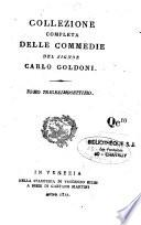 Collezione completa delle Commedie del signor Carlo Goldoni