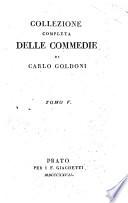 Collezione completa delle commedie di Carlo Goldoni