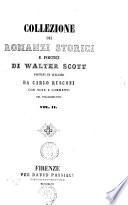 Collezione dei romanzi storici e poetici di Walter Scott