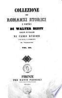 Collezione dei romanzi storici e poetici di Walter Scott