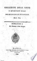 Collezione delle leggi e de' decreti reali del Regno delle Due Sicilie