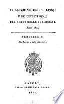 Collezione delle Leggi e de'Decreti Reali del Regno delle Due Sicilie