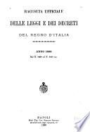 Collezione delle leggi ed atti del governo del regno d'Italia