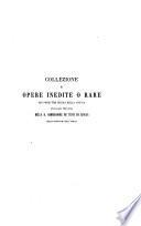 Collezione di opere inedite o rare