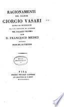 Collezione di ottimi Scrittori Italiani in supplemento ai Classici Milanesi: Ragionamenti sopra le invenzioni da lui dipinte