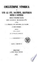 Collezione storica di tutti gli atti
