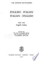 Collins Sansoni Italian Dictionary