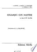 Colloqui con Sartre