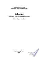 Colloquia