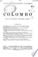 Colombo rivista bimestrale dell'Istituto Cristoforo Colombo
