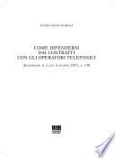 Come difendersi dai contratti con gli operatori telefonici