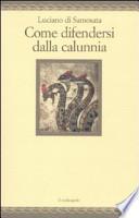 Come difendersi dalla calunnia