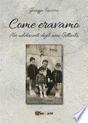 Come eravamo. Noi, adolescenti negli anni 70