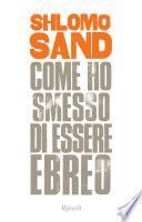 Come ho smesso di essere ebreo