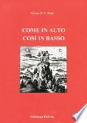 Come in alto così in basso