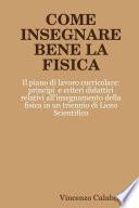 Come Insegnare Bene la Fisica