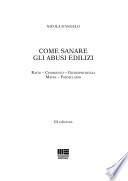 Come sanare gli abusi edilizi