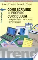Come scrivere il proprio curriculum