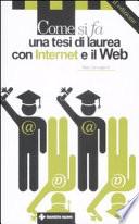 Come si fa una tesi di laurea con internet