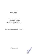 Come solitudine