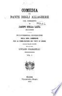 Comedia di Dante degli Allagherii