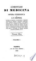 Comentarii di medicina; opera periodica