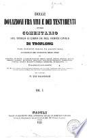 *Comentario sul titolo 2. libro 3. del codice civile di Troplong