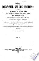 *Comentario sul titolo 2. libro 3. del codice civile di Troplong
