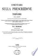 Comentario sulla prescrizione