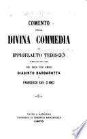 Comento della Divina commedia di Ippioflauto Tediscen