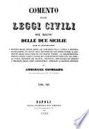 Comento sulle leggi civili del regno delle due Sicilie