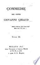 Commedie del conte Giovanni Giraud
