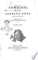 Commedie del signor Alberto Nota avvocato. Volume primo [-quarto]