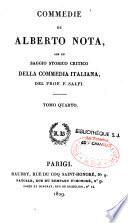 Commedie di Alberto Nota